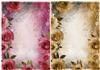 Vintage Rose Frame Backgrounds