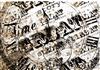 Steampunk bleached time background