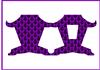 mauve lantern card