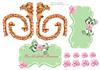 Princess decoupage and tags