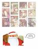 father christmas blooming design sheet 1