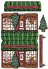 The Christmas Shop Shaped Card