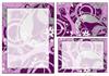 Capture the Floral Swirls stationery sheet