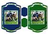 2 Rugby Shaped Toppers + tags