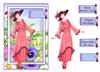 Elegant Lady (A5 card No 8T)