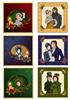 6 REGENCY XMAS TOPPERS
