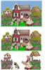 Rosemary cottage 3D dimension card