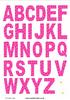 Dotty Hearts A-Z uppercase