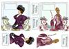 2 square cards (Victorian No 2a)