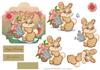 Rabbit and flowers