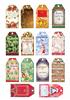 multiple christmas handmade by tags