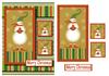 Red & Green Snowman A5