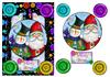 Button Santa - 360 DPI