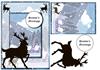 Reindeer Season's Greetings - 360 DPI