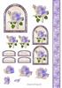 Lavender Rose Decoupage