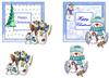 2 Cards Fronts  for Christmas