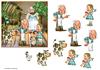 I love you grandad card front with decoupage