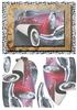 Classic Car A5 + decoupage