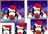 A very penguin Christmas pyramid