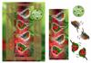 ROBIN A5 christmas topper + decoupage