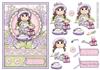 LUCY LOVES LILACS Card Front with Decoupage