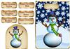 rocking snowman with pipe plc