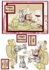 Fine Wines & Cheeses A5 + decoupage