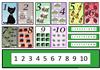 number sheet and number line green