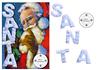 Snow Santa A5  - 360 DPI