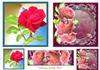 Rose quick card toppers