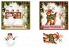 2 square front for christmas cards