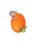 easter egg and flowers
