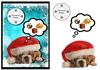 Doggy Christmas Wishes A5