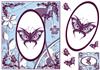 floral flutter frame