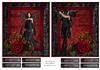 2 Dark Fairy & Rose Toppers