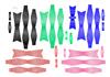 3D Bow Embellishments Textured b-DWJ
