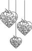 Hanging Hearts
