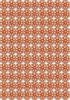 Orange Flower backing paper-slj16