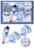 Bunny Snowman Christmas - 360 DPI