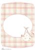 Baby Girl Aperture Tent Card Envelope Front
