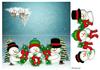 Christmas DL Snowmen Joy-DWJ