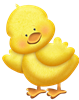 FLUFFY EASTER CHICK DESIGNER RESOURCE GRAPHIC 3