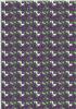 Purple pansy backing paper-slj16