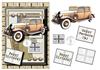 Vintage Car A5 + dec & sents - 360 DPI