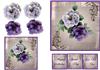 card front  ,topper 3 tags decoupage plc