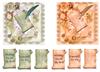 2 square cards  (Scrolls No 1)
