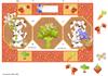 Finley's garden tri shutter card