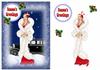 ISABELLE ART DECO CHRISTMAS A5 TOPPER