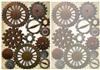 Steampunk Cogs Backgrounds