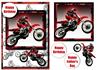 Dirt Bike A5 + decoupage